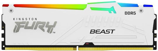 Kingston Fury Beast RGB DDR5 32GB RAM with 2x16GB Modules and Speed 6000 for Desktop KF560C36BWE2AK2-32 view 2
