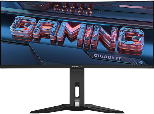 Gigabyte MO34WQC Ultrawide QD-OLED HDR Curved Monitor 34" QHD 3440x1440 175Hz with Response Time 0.03ms GTG view 2