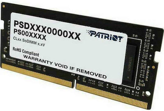Patriot Signature DDR4 with Module 1x16GB and Speed 3200 for Laptop PSD416G32002S