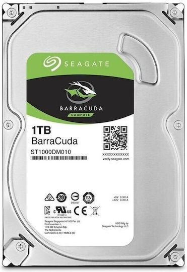 Seagate Barracuda 1TB HDD Hard Drive 3.5" SATA III 7200rpm with 256MB Cache for Desktop ST1000DM014 view 4
