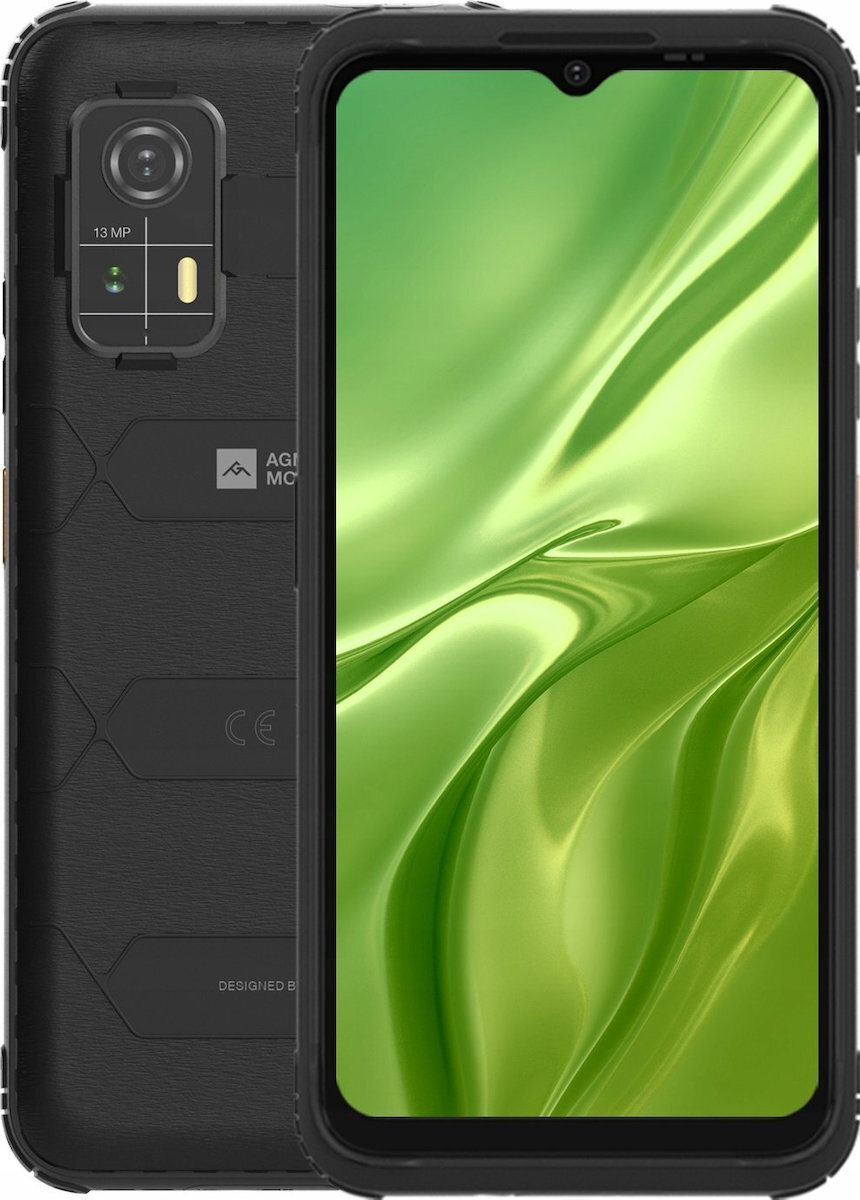 AGM H Max Dual SIM (4GB/128GB) Resistant Smartphone Black view 1