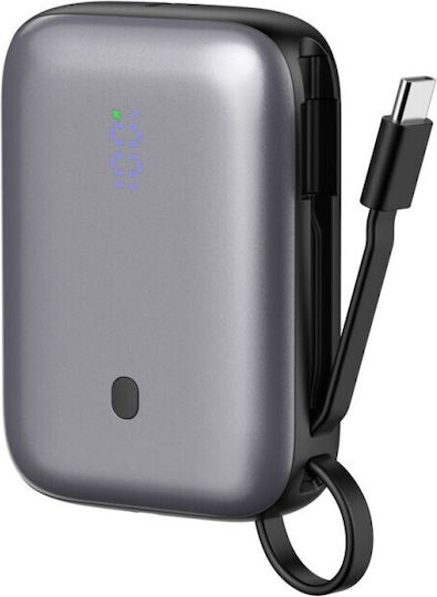 Platinet Power Bank 10000mAh 20W with USB-A Port and 2 USB-C Ports Black view 1