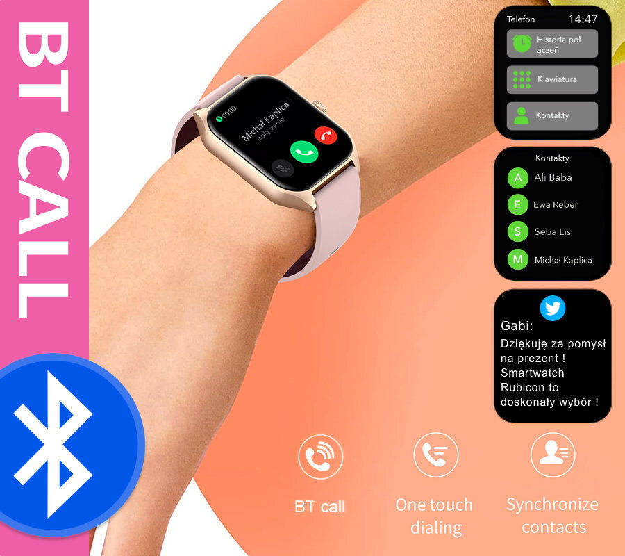 Rubicon Rncf03 Smartwatch with Heart Rate Monitor (Multicolour) view 8