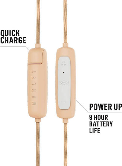 The House Of Marley Smile Jamaica Wireless 2 In-ear Bluetooth Handsfree Earphones with Sweat Resistance Copper view 3