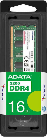 Adata Premier DDR4 with Module 1x16GB and Speed 3200 for Laptop AD4S320016G22-SGN view 4