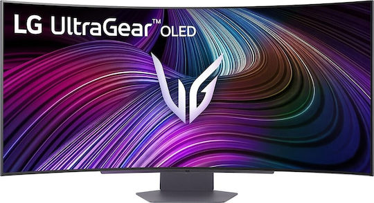 LG UltraGear 45GX90SA-B Ultrawide OLED HDR Curved Monitor 45" QHD 3440x1440 240Hz with Response Time 0.03ms GTG view 1