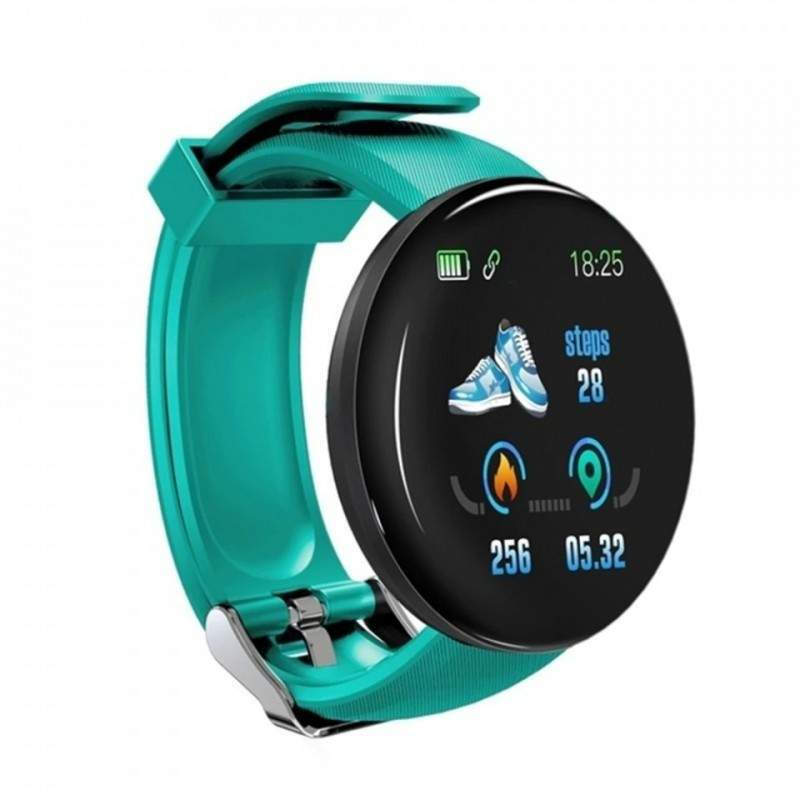 Smartwatch with Heart Rate Monitor (Green)