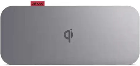 Lenovo Go Wireless Power Bank 10000mAh 30W with USB-C Port Power Delivery Gray view 5