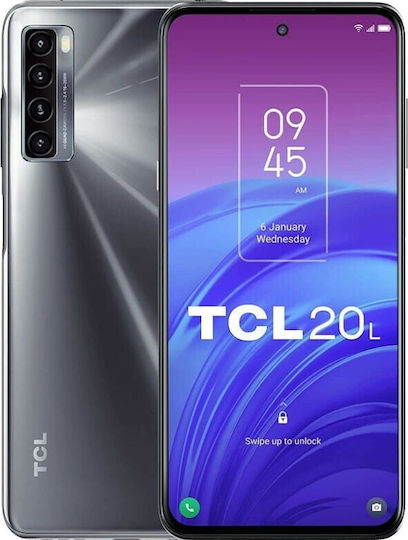 TCL 20L Dual SIM (4GB/128GB) Eclipse Black view 1