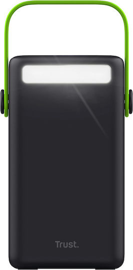 Trust Redoh XXL Power Bank 50000mAh 20W with 3 USB-A Ports and USB-C Port Quick Charge 3.0 Black view 6
