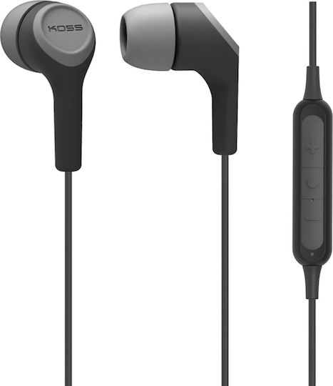 Koss BT115i In-ear Bluetooth Handsfree Earphones with Sweat Resistance Black vista 2