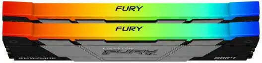 Kingston Fury Renegade Rgb DDR4 16GB RAM with 2x8GB Modules and Speed 3600 for Desktop KF436C16RB2AK2/16 view 3