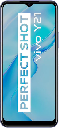 Vivo Y21 Dual SIM (4GB/64GB) Pearl White view 3