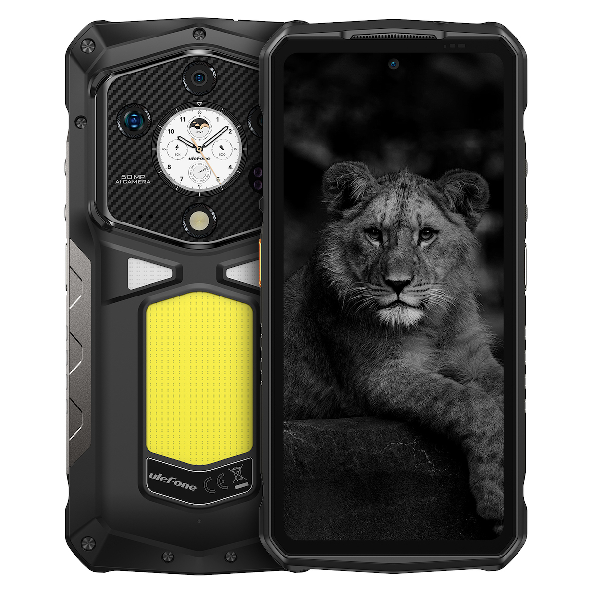 Ulefone Armor 29 Pro 5G Dual SIM (16GB/512GB) Resistant Smartphone Black view 1