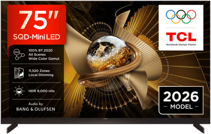 TCL Smart TV 75" 4K UHD SQD-Mini LED X11L HDR (2026) 75X11L