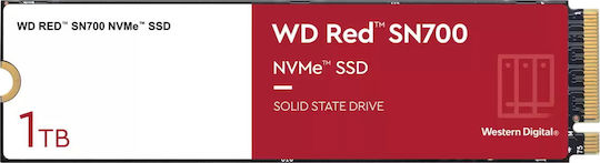 Western Digital Red SN700 SSD 1TB M.2 Type With PCI Express 3.0 Connection WDS100T1R0C view 2