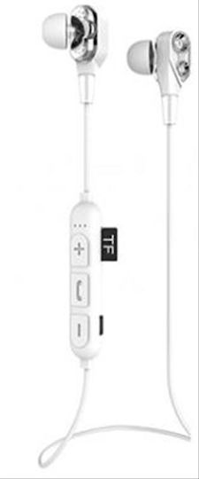 Yookie K330 In-ear Bluetooth Handsfree Earphones White / Silver view 1