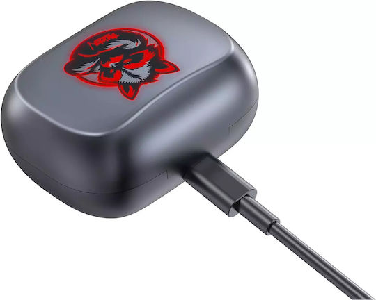 Buxton BTW8200 Raccoon In-ear Bluetooth Handsfree Earphones with Sweat Resistance and Charging Case Black view 2