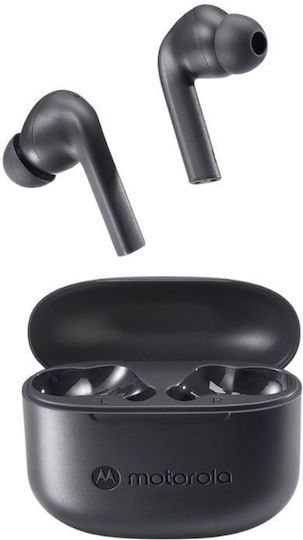 Motorola Moto Buds 065 Bluetooth Handsfree Earphones with Sweat Resistance and Charging Case Moonless Night