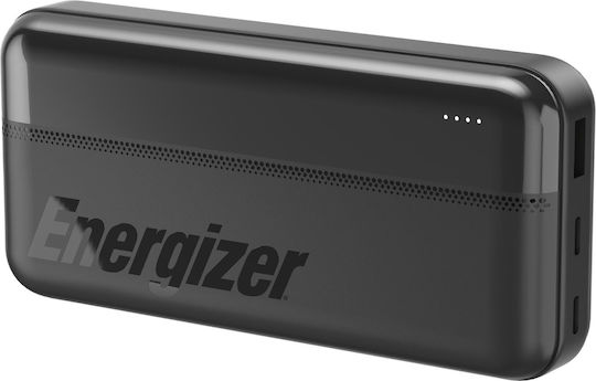 Energizer UE20050CC Power Bank 20000mAh 15W with USB-A Port and 2 USB-C Ports Black