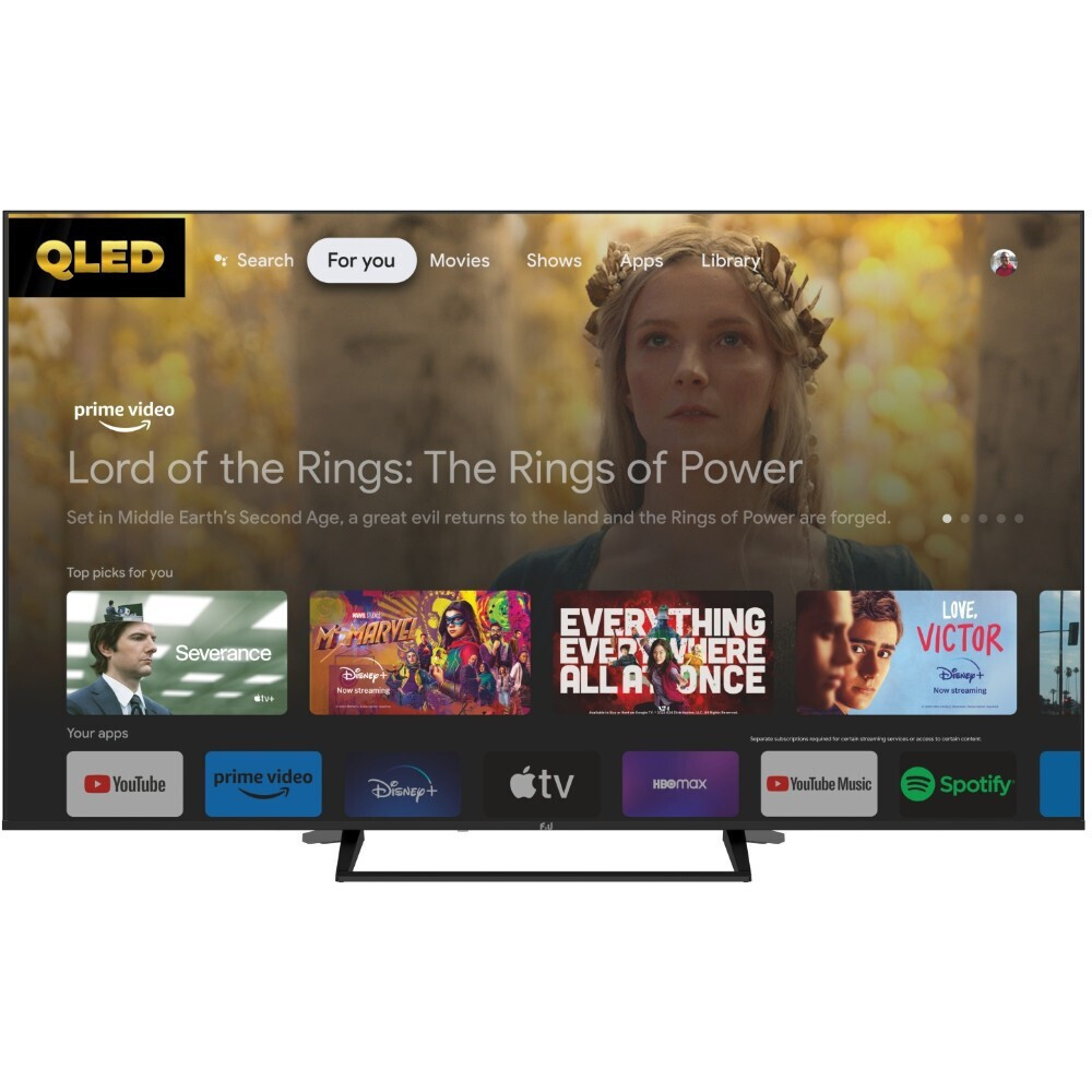 F&U Smart TV 65" 4K UHD QLED FLG65145QL HDR (2024) view 1