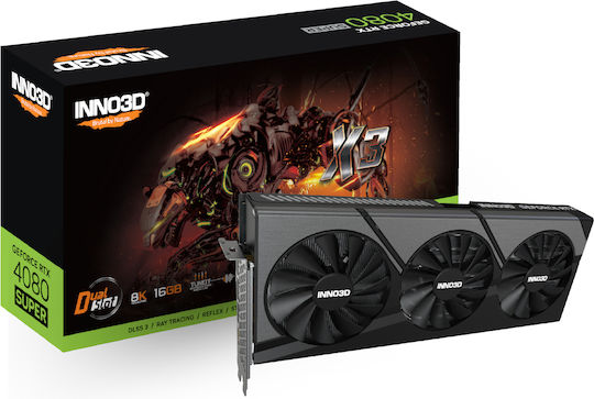 Inno 3D GeForce RTX 4080 Super 16GB GDDR6X X3 Graphics Card view 1
