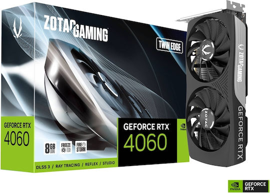 Zotac GeForce RTX 4060 8GB GDDR6 Twin Edge Graphics Card