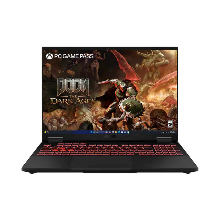Asus TUF Gaming A16 FA608UP-A16.R95070 FA608UP-A16.R95070 16" FHD+ 165Hz (Ryzen 9-270/32GB/1TB SSD/GeForce RTX 5070/W11 Home) Mecha Gray (International English Keyboard) view 2