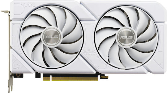 Asus GeForce RTX 4070 Super 12GB GDDR6X Dual Evo White OC Edition Graphics Card vue 4