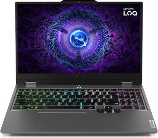 Lenovo LOQ 15AHP9 15.6" IPS FHD 144Hz (Ryzen 5-8645HS/16GB/512GB SSD/GeForce RTX 4060/W11 Home) Luna Grey (US Keyboard) view 1