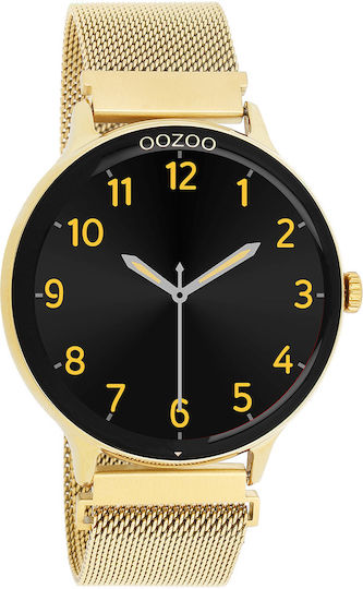 Oozoo Q00136 45mm Smartwatch with Heart Rate Monitor (Gold) view 7