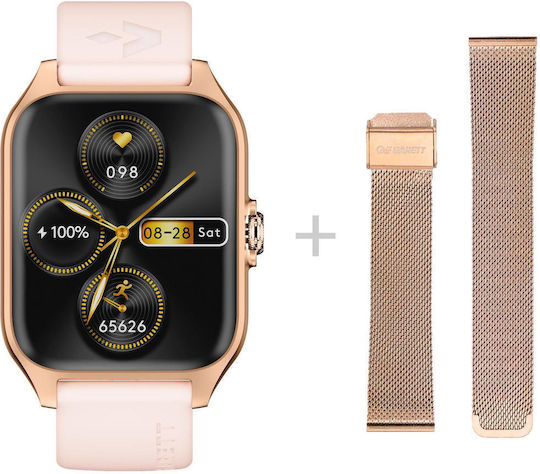 Garett GRC Style Smartwatch with Heart Rate Monitor (Rose Gold) view 5