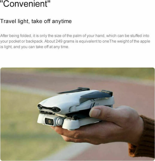 Extralink Smart Life F10 Drone 2.4 GHz with 6K Camera and Controller view 7