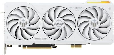Asus GeForce RTX 4070 Ti Super 16GB GDDR6X TUF Gaming BTF White Edition Graphics Card view 3