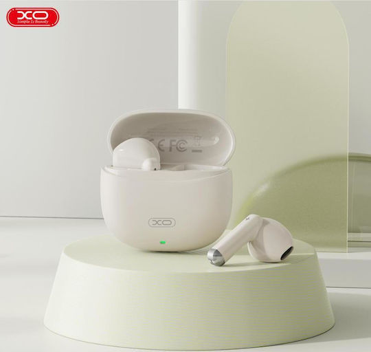 XO X33 Tws In-ear Bluetooth Handsfree Earphones with Charging Case Beige view 4
