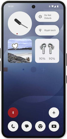 Nothing Nothing Phone (3a) 5G Dual SIM (12GB/256GB) White view 2