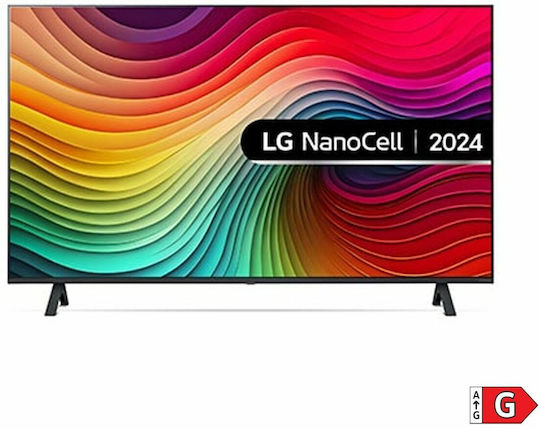 LG Smart Television 43" 4K UHD LED 43NANO82T6B HDR (2024) view 2