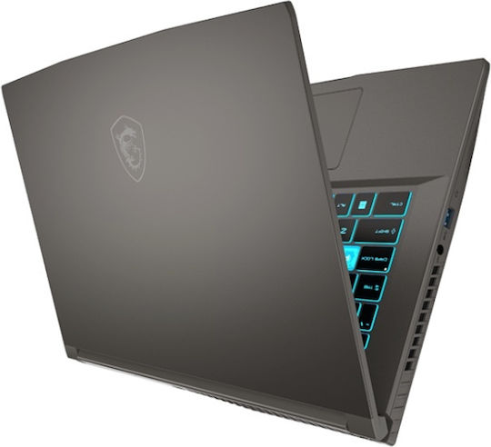 MSI Thin 15 B12UCX-2202XRO 15.6" FHD 144Hz (i5-12450H/16GB/512GB SSD/GeForce RTX 2050/No OS) Cosmos Gray (International English Keyboard) view 5