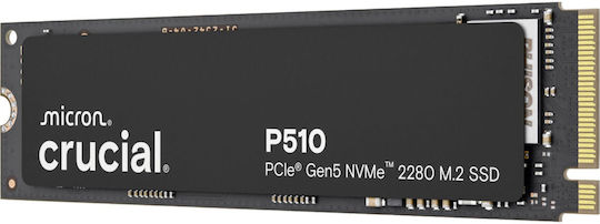 Crucial P510 SSD 1TB M.2 Type with PCI Express 5.0 Connection PS5 Compatible CT1000P510SSD8 vista 3