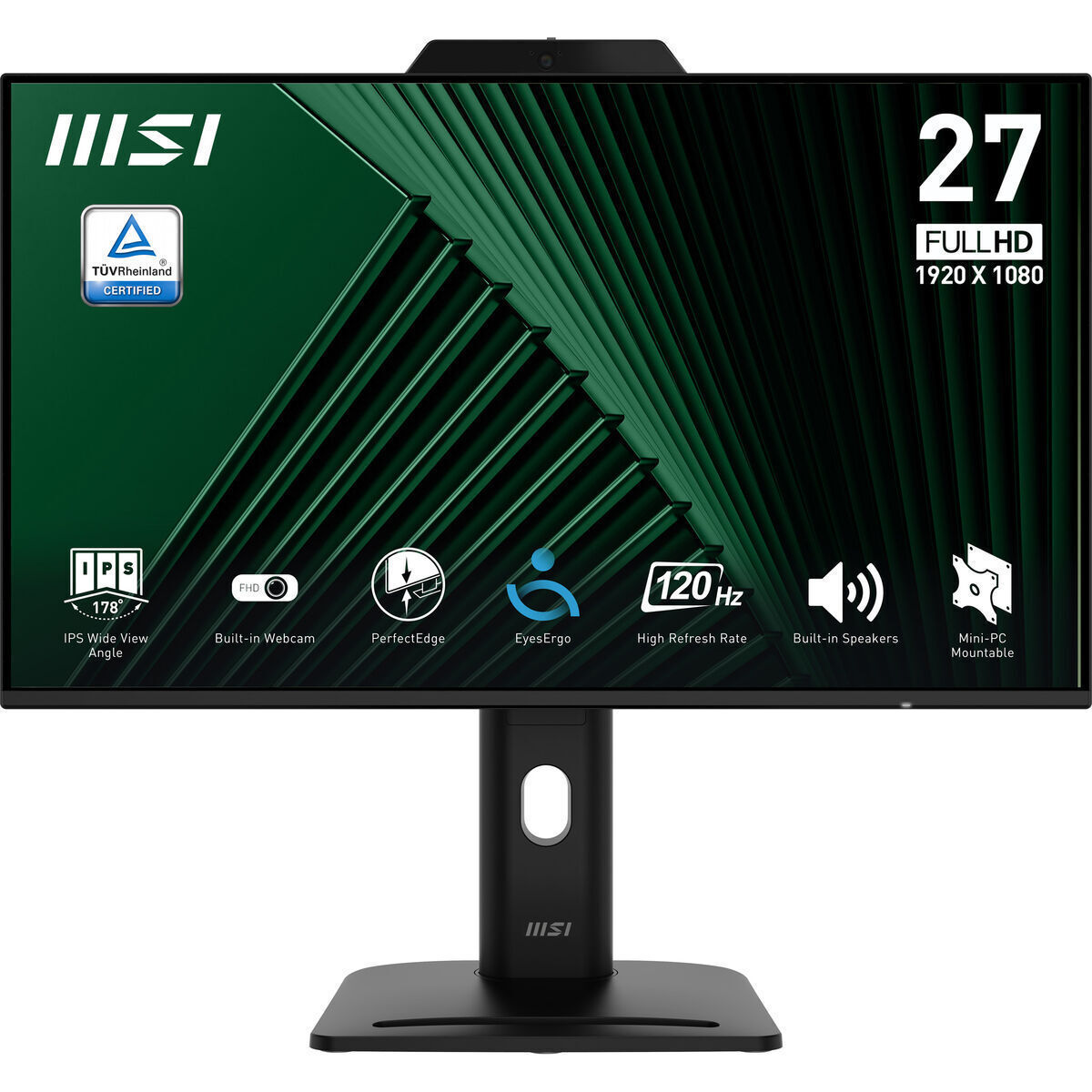MSI PRO MP272PMG IPS Monitor 27" FHD 1920x1080 with Response Time 4ms GTG view 1