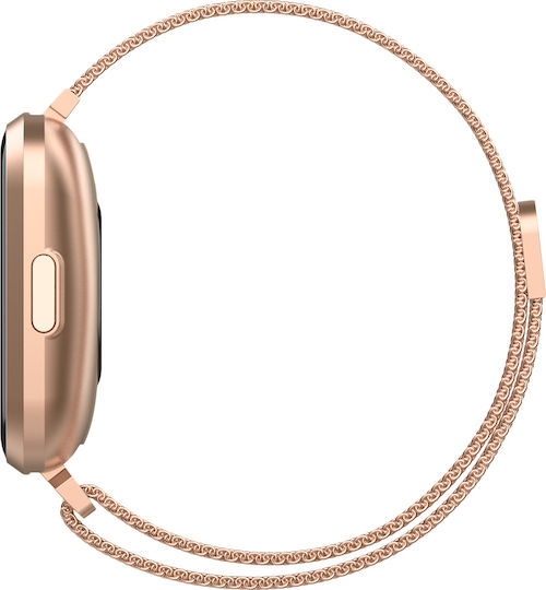 Forever Forevive 2 SW-310 Smartwatch with Heart Rate Monitor (Rose Gold) vue 3