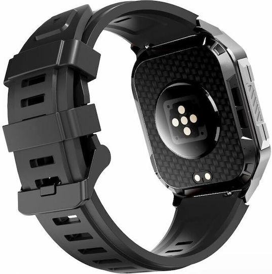 HiFuture FutureFit Ultra 3 Smartwatch with Heart Rate Monitor (Black) view 4