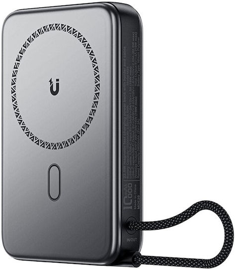 Acefast M24 Power Bank 10000mAh 22.5W with USB-C Port Metal Gray view 4