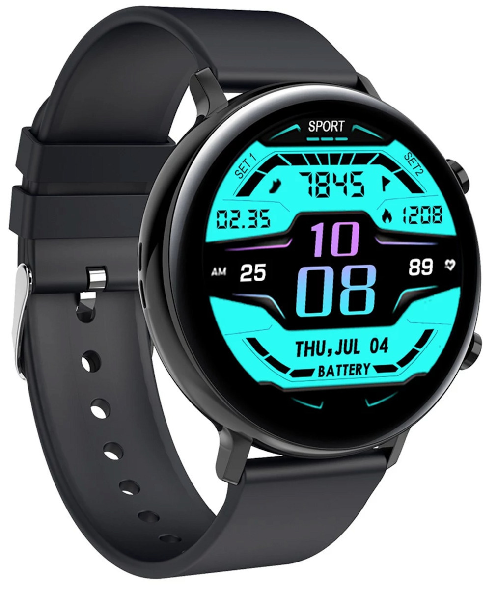 Watchfit Aluminium with Heart Rate Monitor (Black)