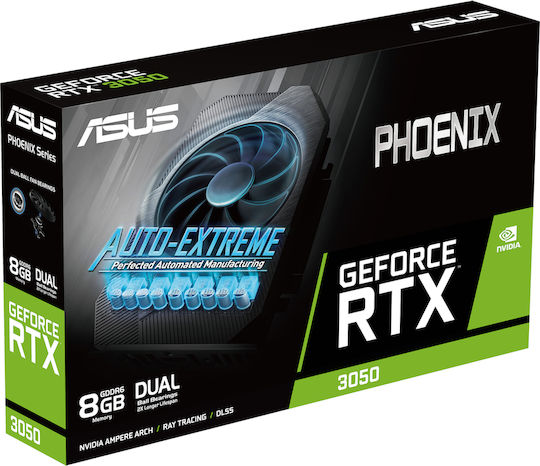 Asus GeForce RTX 3050 8GB GDDR6 Phoenix Graphics Card view 2