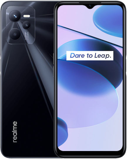 Realme C35 Dual SIM (4GB/64GB) Glowing Black view 1