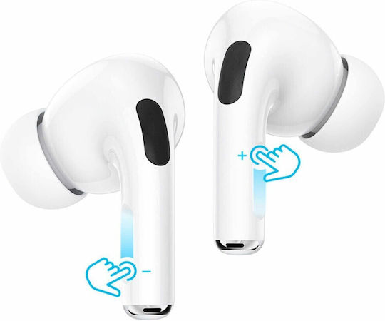 Hoco EW63 In-ear Bluetooth Handsfree Earphones with Charging Case White view 4