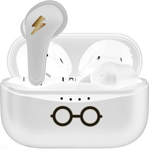 OTL Harry Potter In-ear Bluetooth Handsfree Earphones with Charging Case White