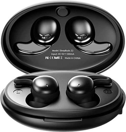 Remax SleepBuds Z2 Bluetooth Handsfree Earphones with Charging Case Black view 1