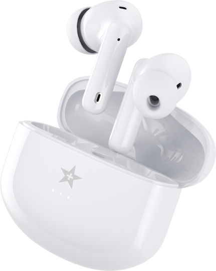 Giewont In-ear Bluetooth Handsfree Headphones with Charging Case White